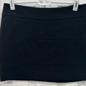 Express Black Mini Skirt